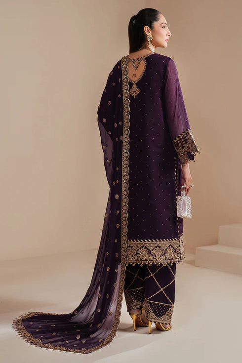 Alizeh Embroidered Chifffon Suit AF-HM-4038-Sirus