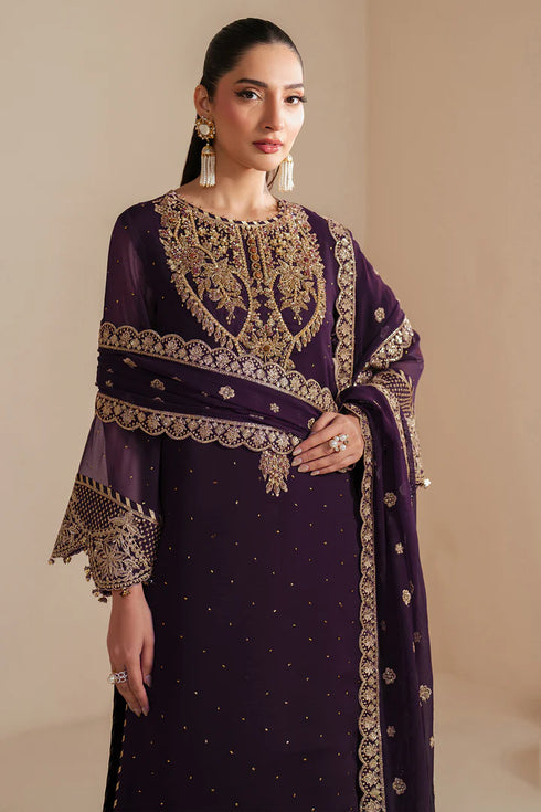 Alizeh Embroidered Chifffon Suit AF-HM-4038-Sirus