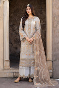 Imrozia Embroidered Organza Suit I-224