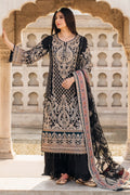 Imrozia Embroidered Net Suit I-222