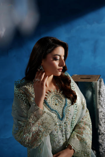 Maryams Embroidered Organza Suit FEHREEN – TBR-8013