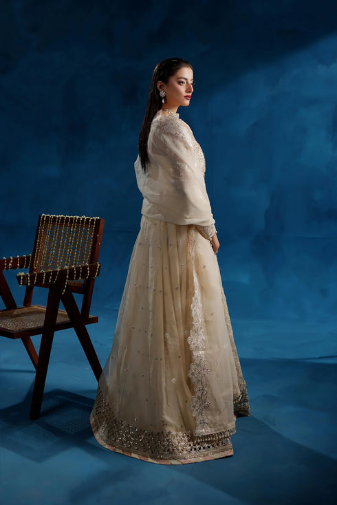 Maryams Embroidered Organza Suit NAZMAIRA – TBR-8015