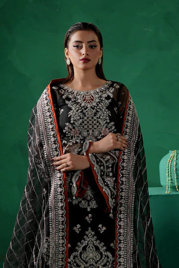 Maryams Embroidered Organza Suit SARLEEN – TBR-8014