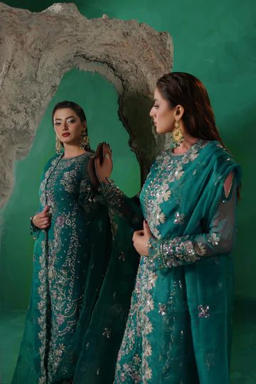 Maryams Embroidered Organza Suit AYLANA – TBR-8016