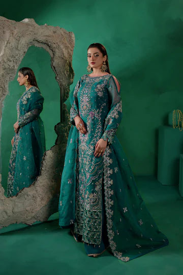 Maryams Embroidered Organza Suit AYLANA – TBR-8016