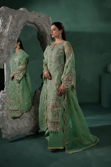 Maryams Embroidered Organza Suit ZAFEERA – TBR-8020