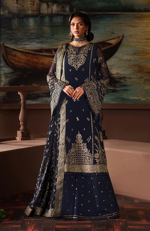 Zarif Embroidered Chiffon Suit ZRF-PRC-06 FELICIA