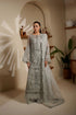 Maryams Embroidered Organza Suit M-1402