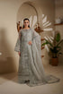 Maryams Embroidered Organza Suit M-1402