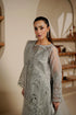 Maryams Embroidered Organza Suit M-1402