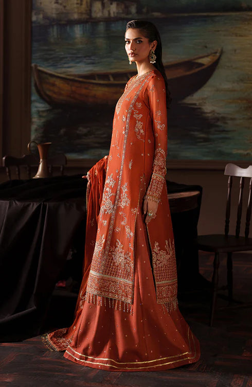 Zarif Embroidered Chiffon Suit ZRF-PRC-07 ELEONORE