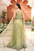 Maryams Embroidered Net 3 Piece Suit M 4001