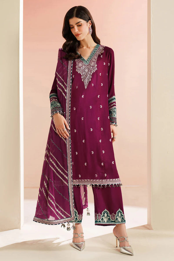 jazmin Embroidered Velvet Formal VVF D-6