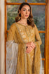 Zarif Embroidered Net Suit MARIGOLD