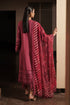 Afrozeh Chikankari Lawn suit Cordovan