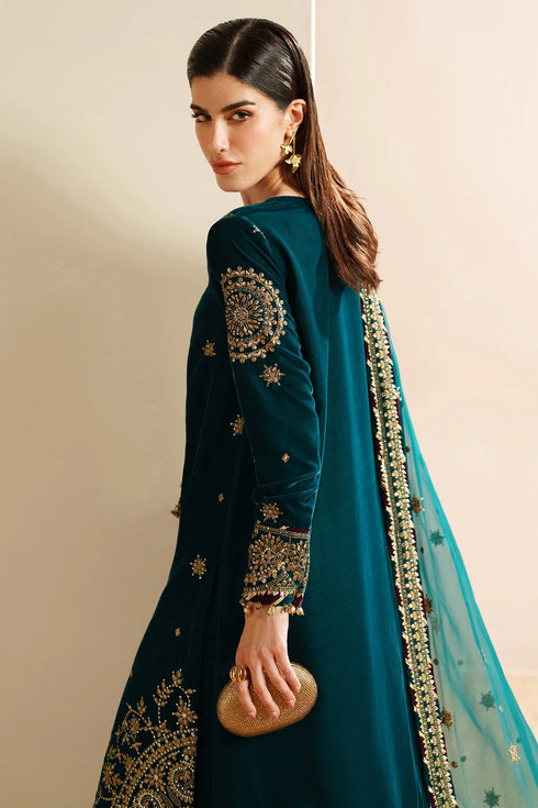 jazmin Embroidered Velvet Formal VVF D-8