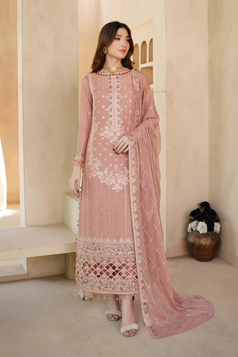 Maryams Embroidered Chiffon BAREEHA