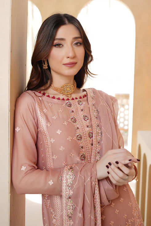 Maryams Embroidered Chiffon BAREEHA