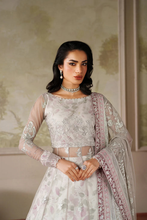 Zarif Embroidered Net Suit ZRF-ZPE-01 ANAIRAH