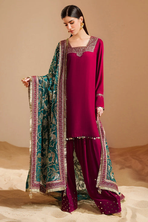 jazmin Embroidered Velvet Formal VVF D-9