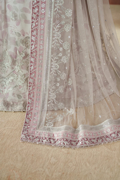 Zarif Embroidered Net Suit ZRF-ZPE-01 ANAIRAH