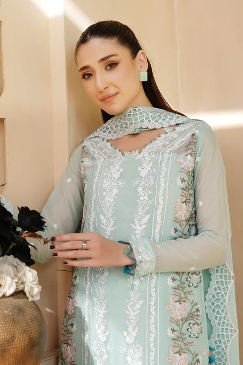 Maryams Embroidered Chiffon ZARA