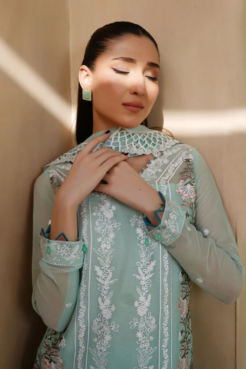 Maryams Embroidered Chiffon ZARA