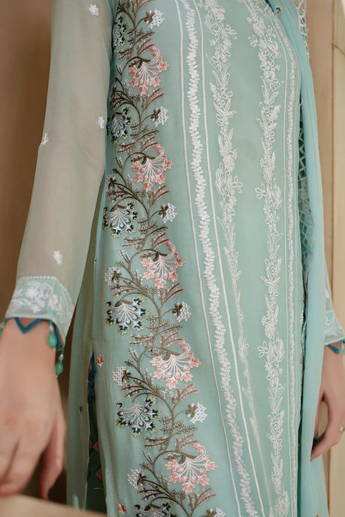 Maryams Embroidered Chiffon ZARA
