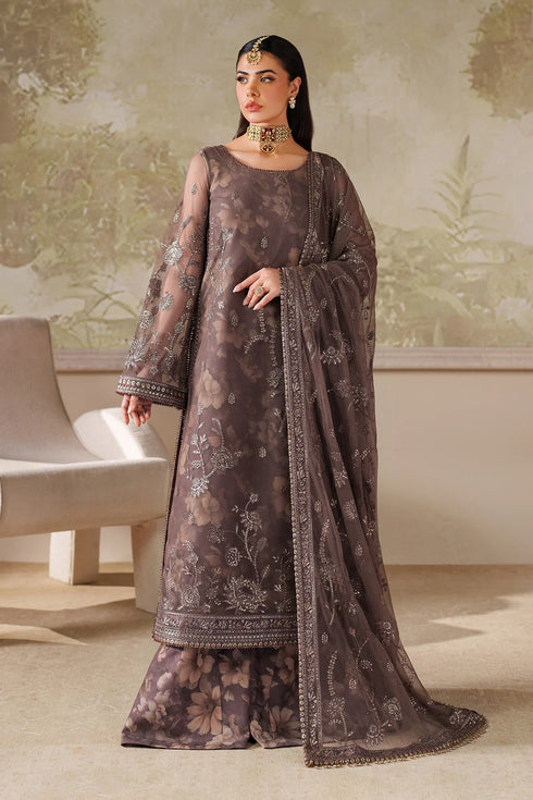 Zarif Embroidered Net Suit ZRF-ZPE-08 MAHVEER