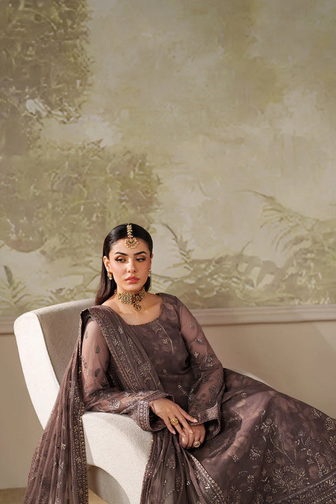 Zarif Embroidered Net Suit ZRF-ZPE-08 MAHVEER