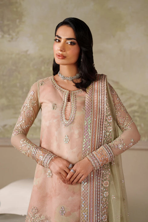 Zarif Embroidered Net Suit ZRF-ZPE-04 SERIYAH