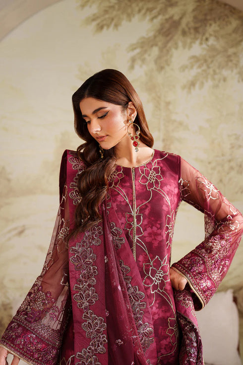 Zarif Embroidered Net Suit ZRF-ZPE-07 FALEK
