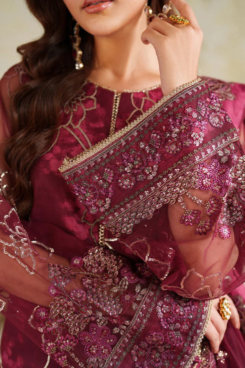 Zarif Embroidered Net Suit ZRF-ZPE-07 FALEK