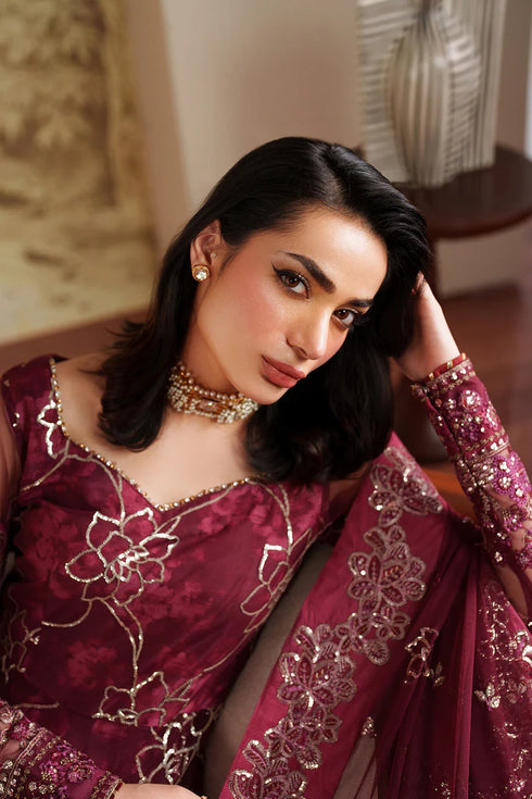 Zarif Embroidered Net Suit ZRF-ZPE-07 FALEK