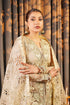 Maryams Embroidered Organza 3 Piece Suit S-108