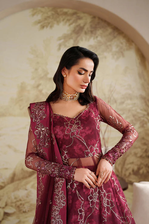 Zarif Embroidered Net Suit ZRF-ZPE-07 FALEK