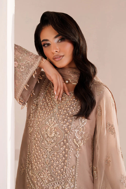 Alizeh Embroidered Chiffon Suit AF-BHM-4064-Cove