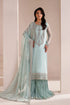 Alizeh Embroidered Chiffon Suit AF-BHM-4063-Azure