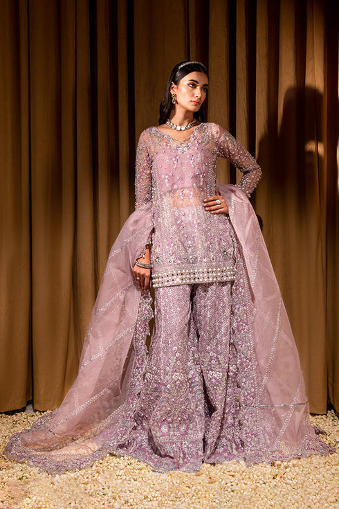 Maria Osama Khan Embroidered Organza 3 piece suit Sona