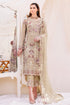 Ramsha Embroided Chiifon 3 Piece suit F-2306