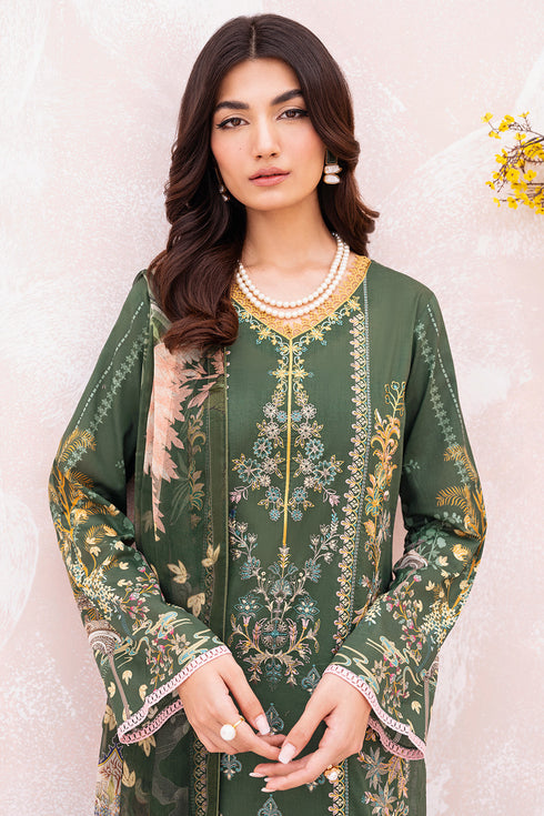 Ramsha Embroidered  Lawn 3 piece suit L-702