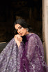 Ramsha Embroidered Net 3 Piece suit H-201