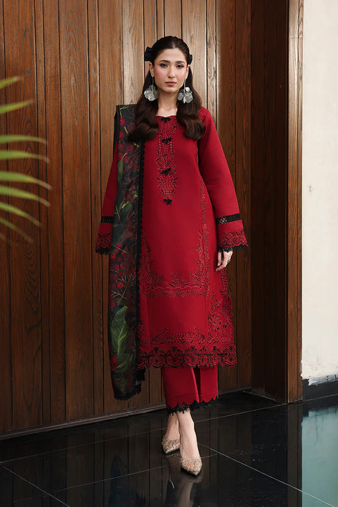 Rang Rasiya Embroidered Lawn suit Dilara