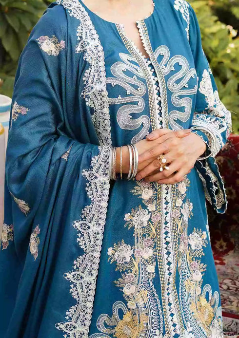 Elaf Embroidered Khaddar 3 Piece suit EKW-07 - FALAK
