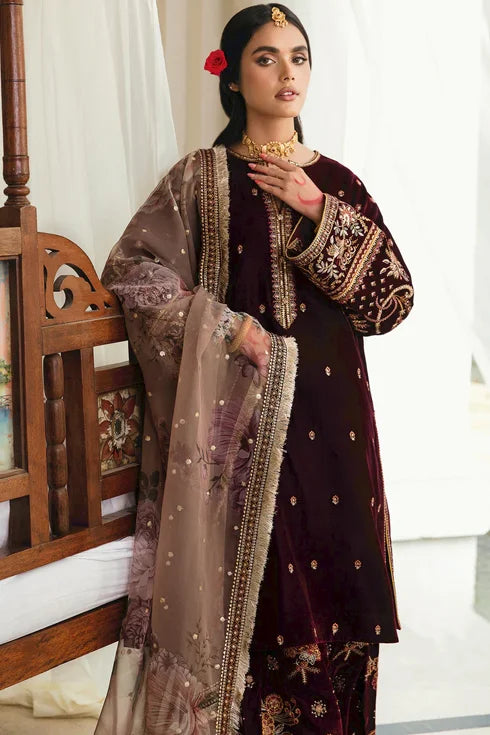 Baroque Velvet 3 Piece Suit UF-250