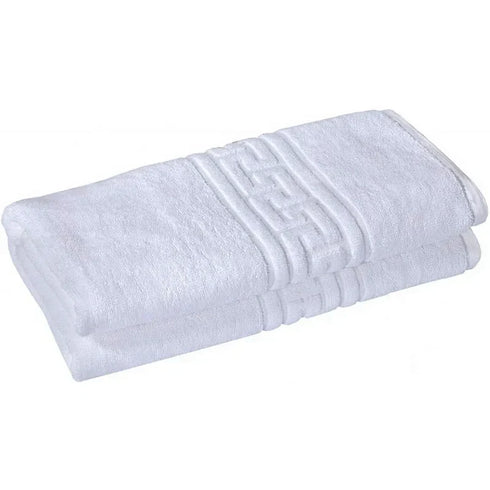 Luxurious Egyptian Cotton White Towels - 600 GSM - Set of 8