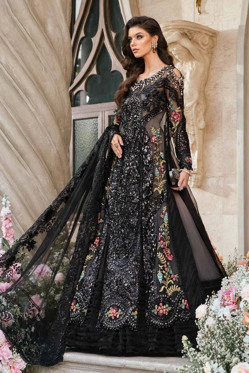 Maria B Organza 3 Piece suit BD-2802