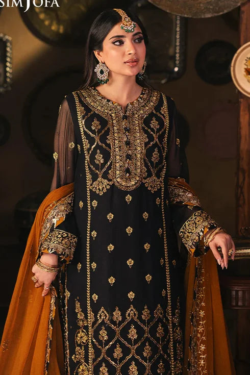 Asim Jofa Chiffon Suit AJKK-15