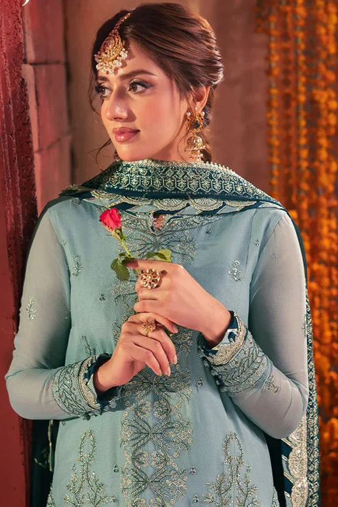 Asim Jofa Chiffon Suit AJKK-17