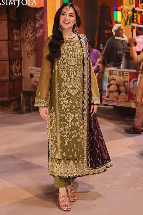 Asim Jofa Chiffon Suit AJKK-23